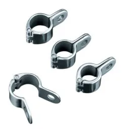 Kuryakyn Chrome Universal Magnum Quick Clamps 1.125" Single / Chrome [Open Box]