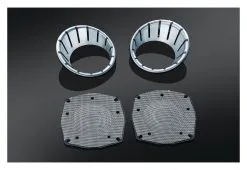 Kuryakyn LED Speaker Bezels For Touring / Trike 1996-2013
