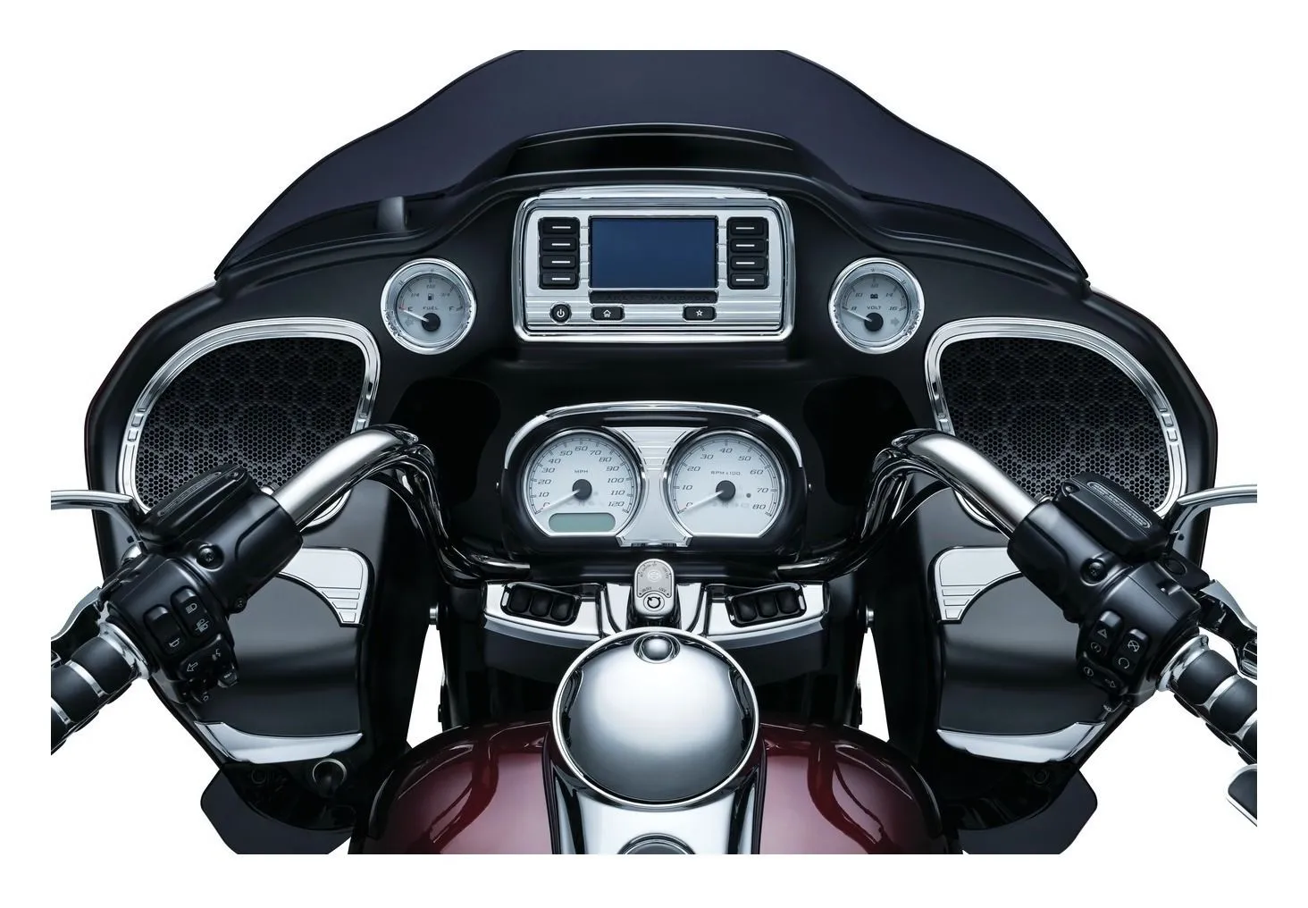 Kuryakyn Tri-Line Speaker Accents For Harley Road Glide 2015-2023 - Image 3