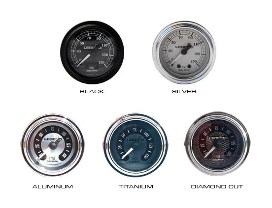 Legend Suspension Air Gauge For Harley Touring / Trike 7 Legend Suspension Air Gauge For Harley Touring / Trike - Image 7