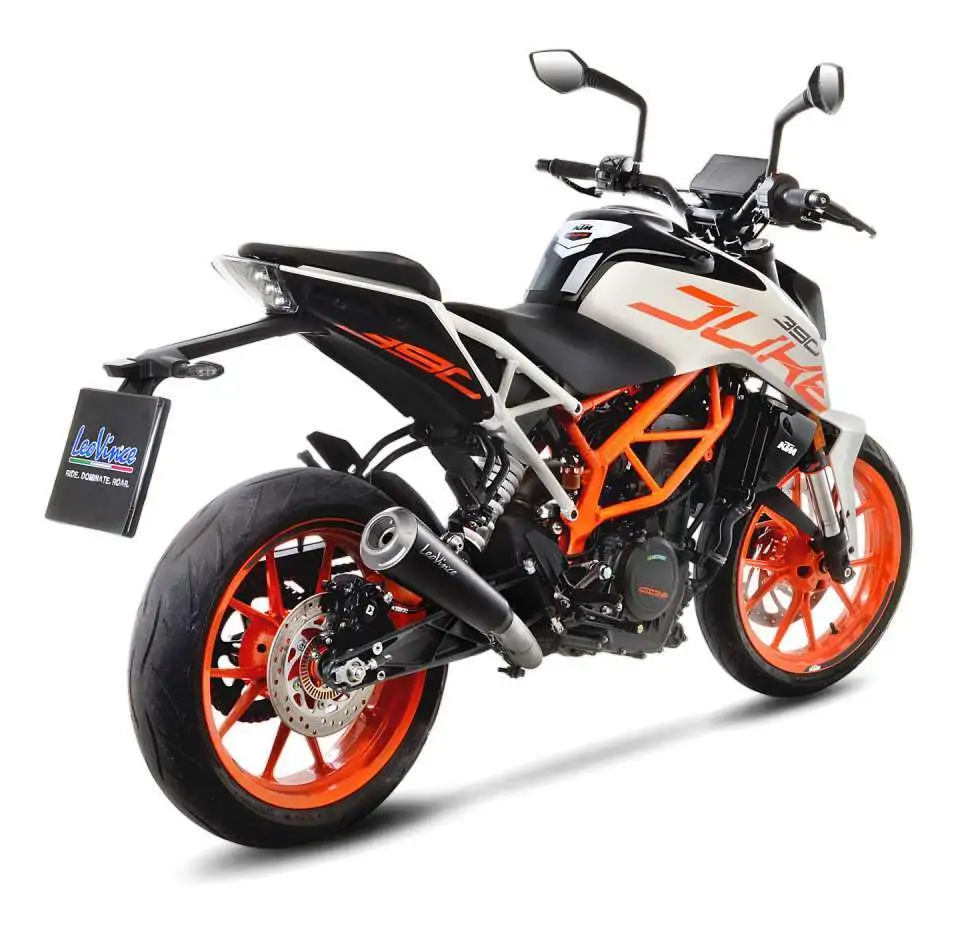LeoVince GP One Slip-On Exhaust KTM 390 Duke 2017-2020 - Image 4