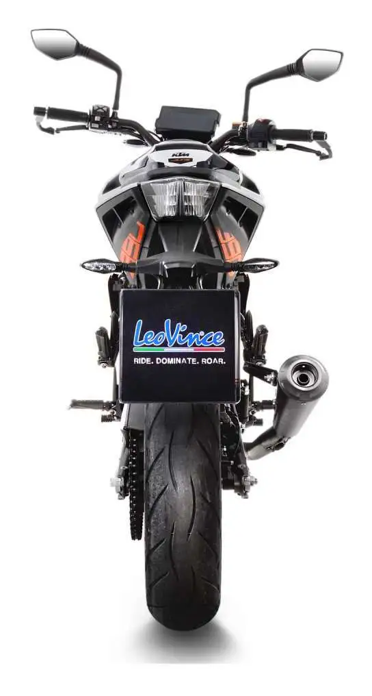 LeoVince GP One Slip-On Exhaust KTM 390 Duke 2017-2020 - Image 5
