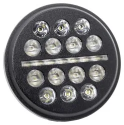 Letric Lighting Co. 5.75" LED Buck-Shot Mini-Multi Headlamp For Harley 1988-2022