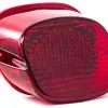 Letric Lighting Co. Deluxe Slantback LED Taillight W/ No Plate Window For Harley 1999-2023