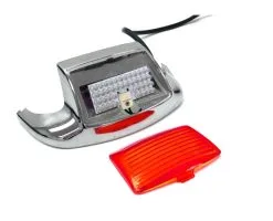 Letric Lighting Co. Ultra-Bright LED Fender Tip Insert For Harley 1981-2013 -Moto Parts Store letric lighting co ultra bright led fender tip insert for harley19812013 2