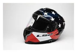 LS2 Helmets LS2 Challenger GT Carbon Americarbon Helmet