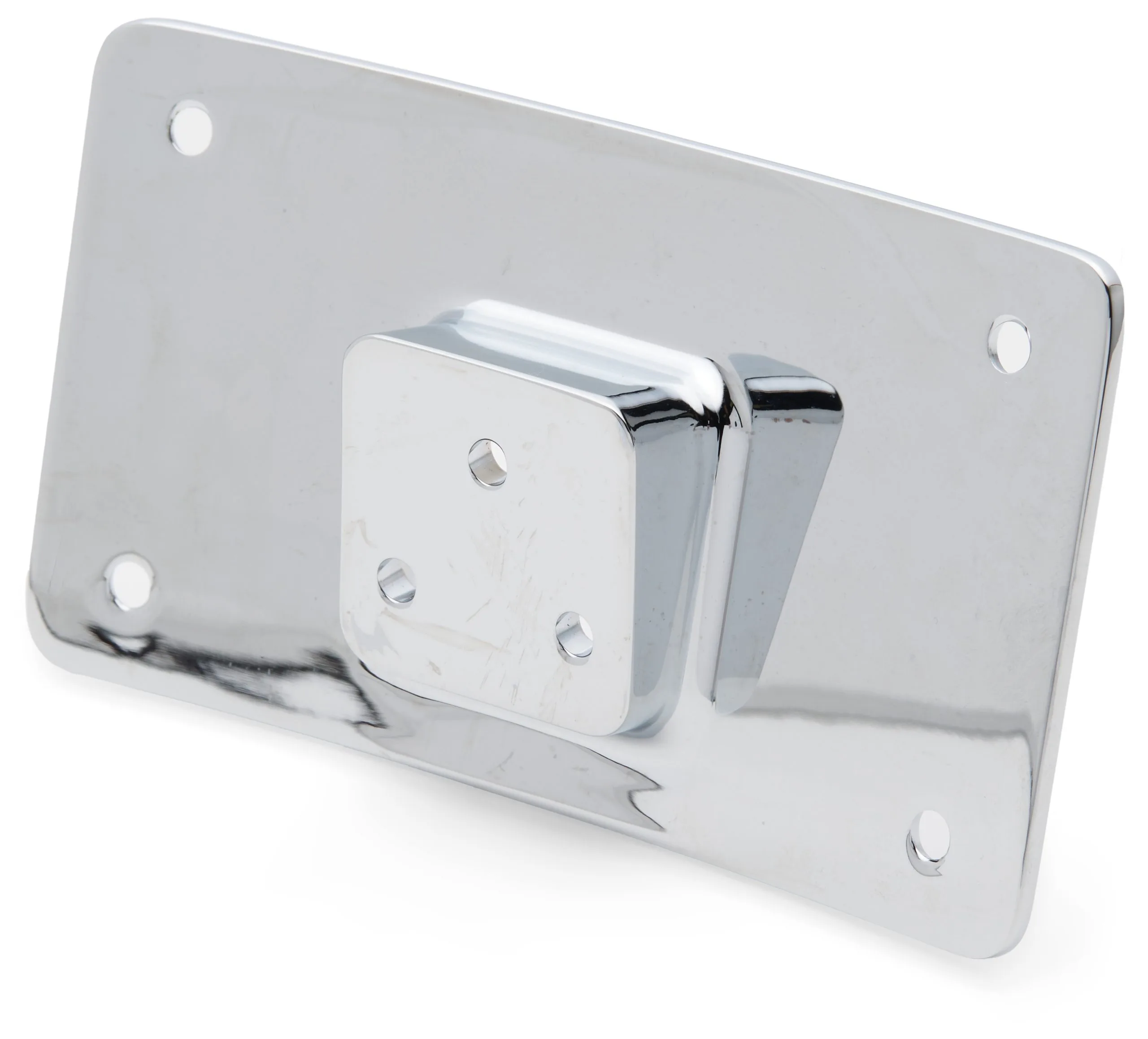 Milwaukee Twins Curved License Plate Bracket 2 Milwaukee Twins Curved License Plate Bracket - Image 2