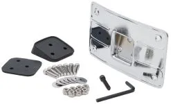 Milwaukee Twins Curved License Plate Bracket