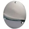 Milwaukee Twins Domed Chrome Derby Cover For Harley 1970-1998