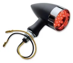 Milwaukee Twins LED Star Turn Signal With Ring