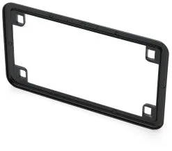 Milwaukee Twins License Plate Frame -Moto Parts Store milwaukee twins license plate frame black