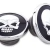 Milwaukee Twins Skull Gas Cap Set For Harley Softail 1996-1999