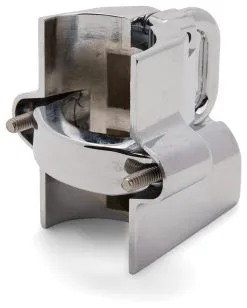 Milwaukee Twins Universal Helmet Lock -Moto Parts Store milwaukee twins universal helmet lock chrome 1