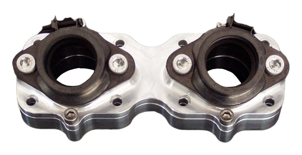 Modquad Intake Manifold 34 / 36mm Carbs Yamaha YFZ350 Banshee 1987-2012 1 Modquad Intake Manifold 34 / 36mm Carbs Yamaha YFZ350 Banshee 1987-2012