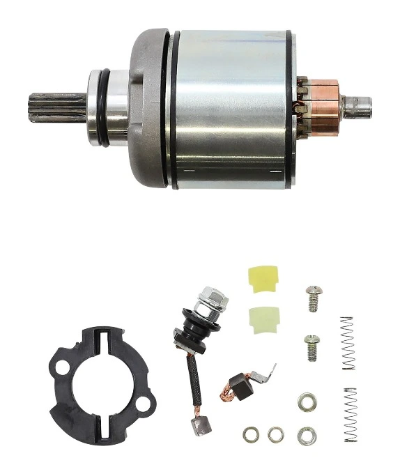 Moose Racing Starter Motor Rebuild Kit Kawasaki KLX140 / L / R / RL / RF / G 2008-2023 1 Moose Racing Starter Motor Rebuild Kit Kawasaki KLX140 / L / R / RL / RF / G 2008-2023