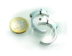 Motogadget Motoscope Mini Handlebar Clip Kit 7/8" / Polished [Previously Installed]