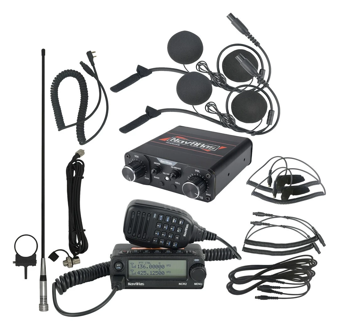 NavAtlas 2 Person In-Helmet Communication Package 1 NavAtlas 2 Person In-Helmet Communication Package