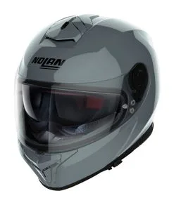 Nolan Helmets Nolan N80-8 Helmet - Solid -Moto Parts Store nolan n808 helmet solid black 4