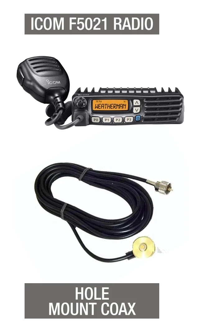 PCI Race Radios Icom Mobile F5021 Radio Package - Image 3