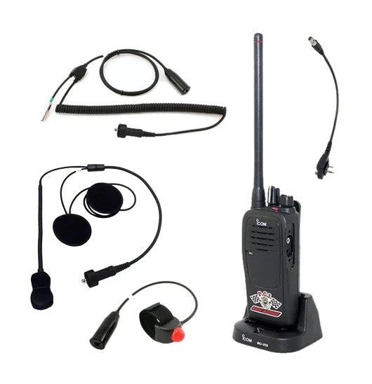 PCI Race Radios Icom F1000 HH Radio Helmet Kit 1 PCI Race Radios Icom F1000 HH Radio Helmet Kit