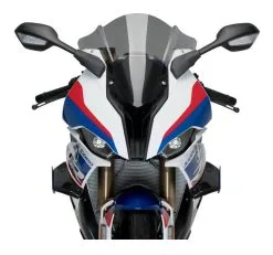 Puig Downforce Spoilers BMW S1000RR 2020-2022 Blue [Open Box] -Moto Parts Store puig downforce spoilers bmws1000 rr20202022 blue open box blue 2