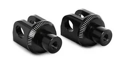 Puig Passenger Footpeg Mounts Yamaha FZ8 2013 Black [Open Box]
