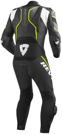 REV'IT! Vertex Pro Race Suit -Moto Parts Store revit one piece vertex pro bw black fluo yellow 1