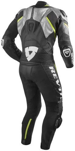REV'IT! Spitfire Race Suit -Moto Parts Store revit spitfire race suit silver neon yellow 1