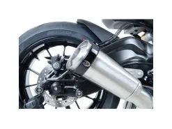 R&G Racing Oval Exhaust Protector -Moto Parts Store rg racing oval exhaust protector 2
