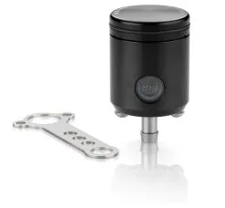 Rizoma Clutch Reservoir - Bottom Outlet DOT Brake Fluid / Black [Open Box]