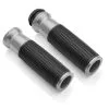 Rizoma Urlo RS 7/8" Grips Silver [Previously Installed]