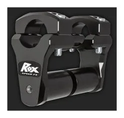 Rox Risers Rox 2" Extended Stem Pivoting Risers For 1-1/8" Handlebars