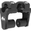 Rox Risers Rox 2" Pivot Risers For 1 1/8" Handlebars Black Anodized [Open Box]