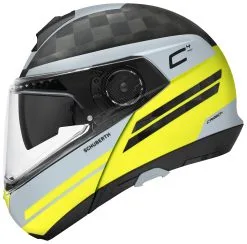 Schuberth Helmets Schuberth C4 Pro Carbon Tempest Helmet -Moto Parts Store schuberth c4 pro carbon tempest helmet yellow