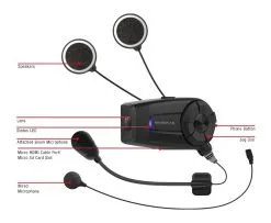 Sena 10C EVO Bluetooth Headset & Camera [Incomplete]