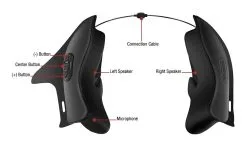 Sena 10Upad Bluetooth Headset Cheek Pads For HJC IS-17 -Moto Parts Store sena10 u bluetooth headset for hjcis17