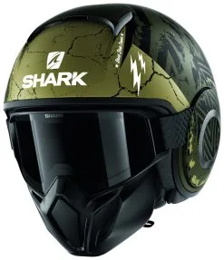 Shark Helmets Shark Street Drak Crower Helmet 10 Shark Helmets Shark Street Drak Crower Helmet -Moto Parts Store shark street drak crower mat black anthracite silver 2