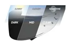 Shoei Helmets Shoei CWR-1 Transitions Pinlock-Ready Face Shield [Open Box]