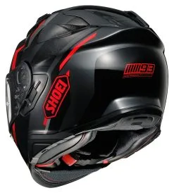 Shoei Helmets Shoei GT-Air II MM93 Road Helmet -Moto Parts Store shoei gt air iimm93 road helmet black red silver 2