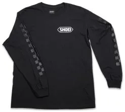 Shoei Helmets Shoei Logo Long Sleeve T-Shirt -Moto Parts Store shoei logo long sleeve t shirt 2