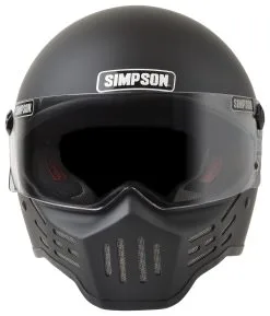 Simpson Helmets Simpson M30 Bandit Helmet -Moto Parts Store simpson m30 bandit helmet matte black 1