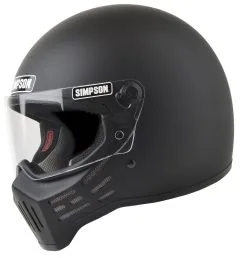 Simpson Helmets Simpson M30 Bandit Helmet -Moto Parts Store simpson m30 bandit helmet matte black