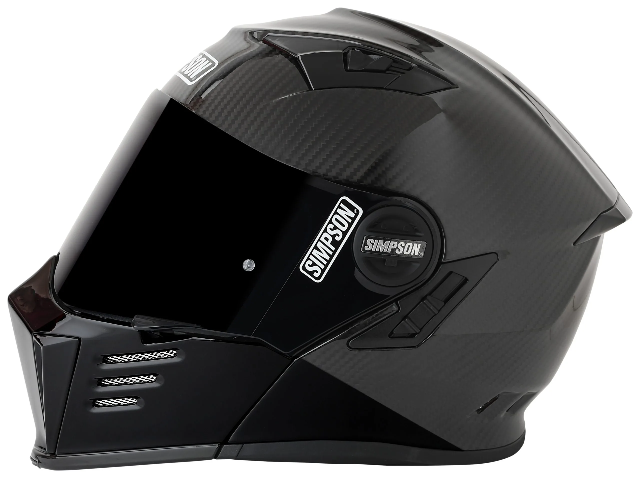 Simpson Helmets Simpson Mod Bandit Carbon Helmet 2 Simpson Helmets Simpson Mod Bandit Carbon Helmet - Image 2