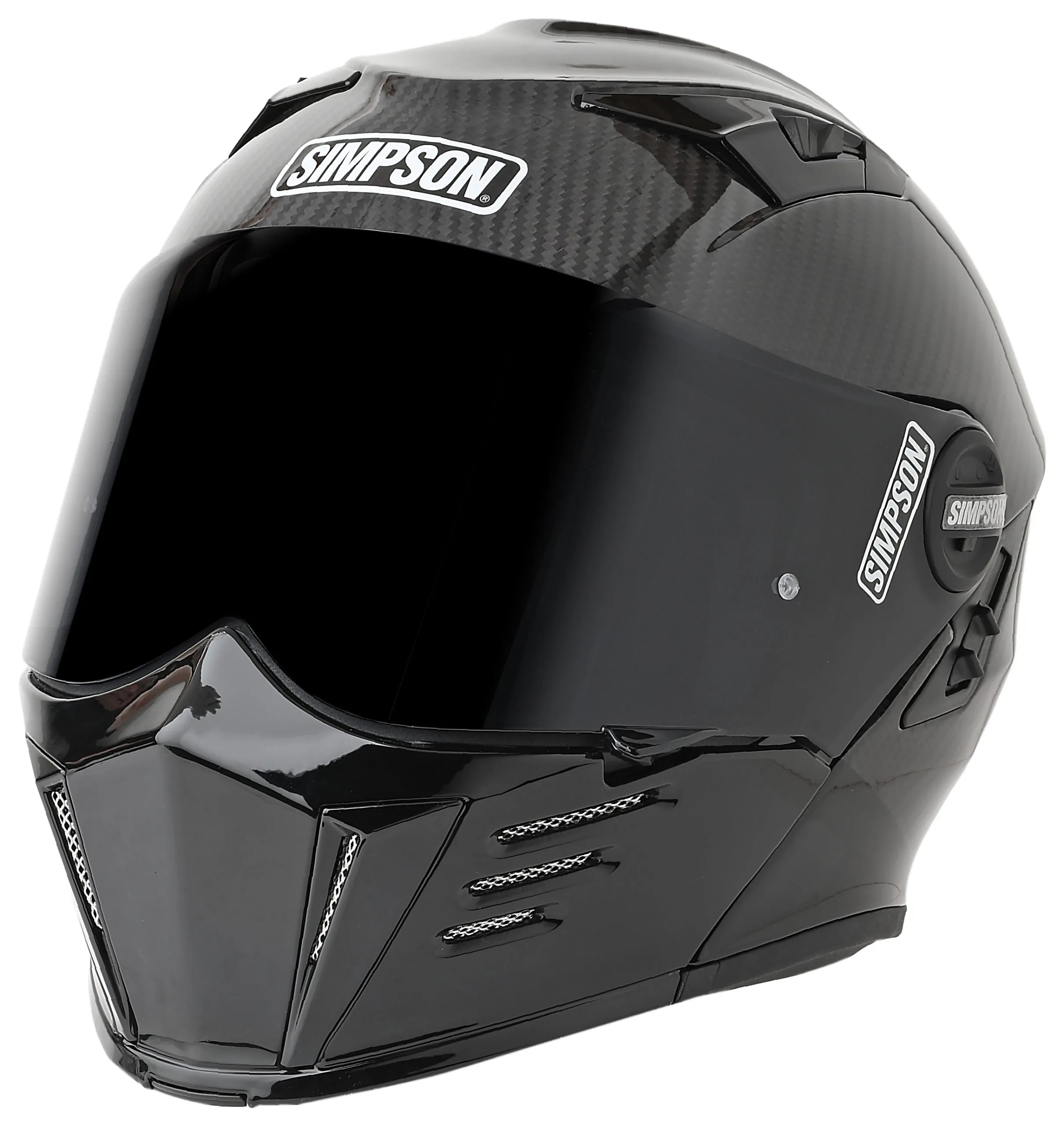 Simpson Helmets Simpson Mod Bandit Carbon Helmet 1 Simpson Helmets Simpson Mod Bandit Carbon Helmet