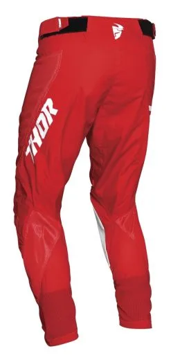 Thor Pulse Air Rad Youth Pants (Youth 28) -Moto Parts Store thor pulse air rad pants white red 1