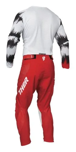 Thor Pulse Air Rad Youth Pants (Youth 28) -Moto Parts Store thor pulse air rad pants white red 3