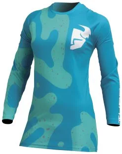 Thor Sector Disguise Women's Jersey -Moto Parts Store thor sector disguise womens jersey 5