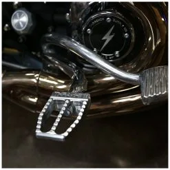 Thrashin Supply Co. Thrashin Supply Militant Passenger Foot Pegs For Harley Softail 2018-2023 -Moto Parts Store thrashin supply militant foot pegs for harley 9