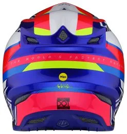 Troy Lee Designs Troy Lee SE5 Omega Helmet -Moto Parts Store troy lee se5 omega helmet blue 2
