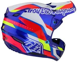 Troy Lee Designs Troy Lee SE5 Omega Helmet -Moto Parts Store troy lee se5 omega helmet blue 3